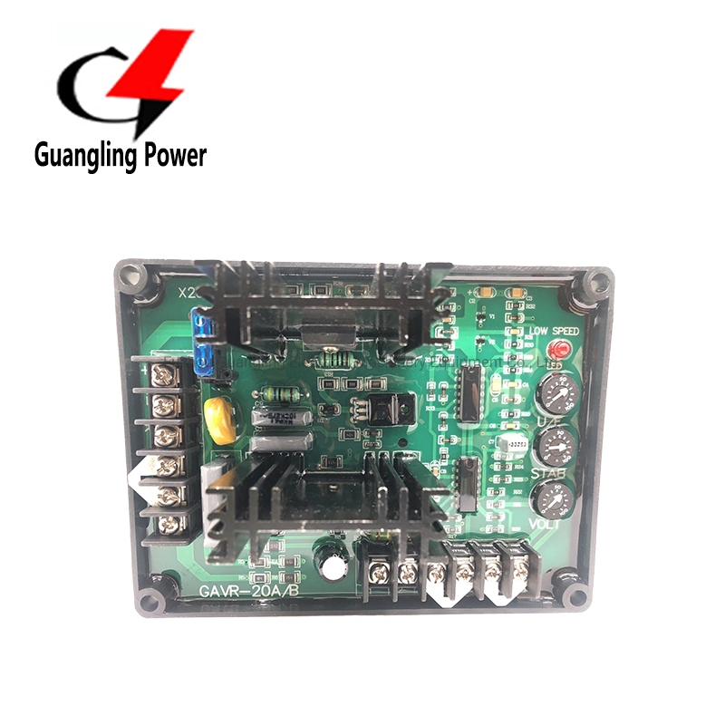 Diagrama del circuito de AVR regulador de voltaje automático Gavr-20b