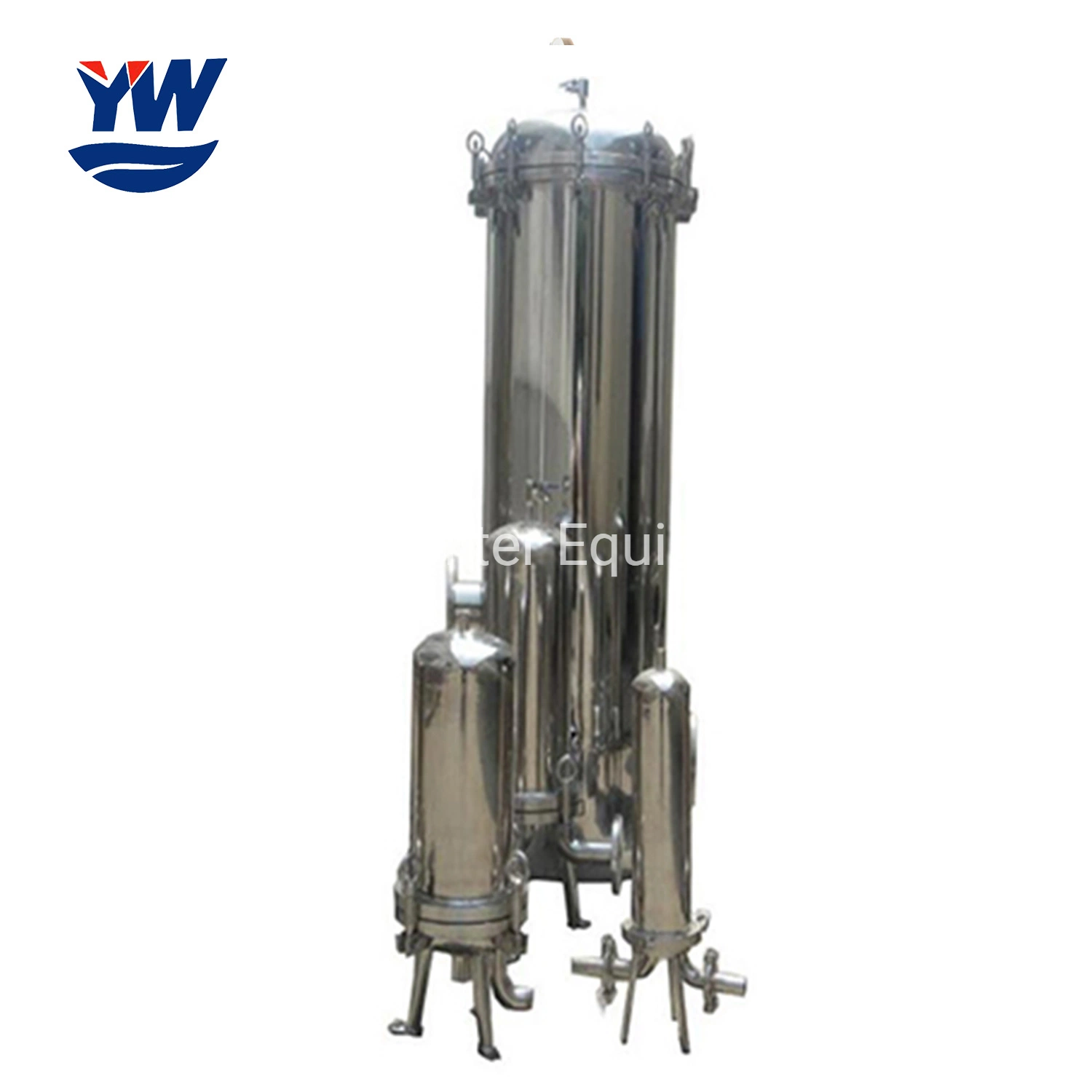 High Pressure Stainless Steel Cartridge Filter Housing with Pleated for Food and Beverage Industry