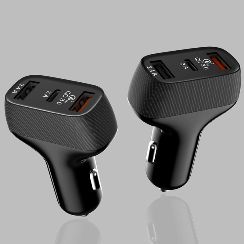 Dual QC3,0 USB-Port Auto schnell Handy-Ladegerät