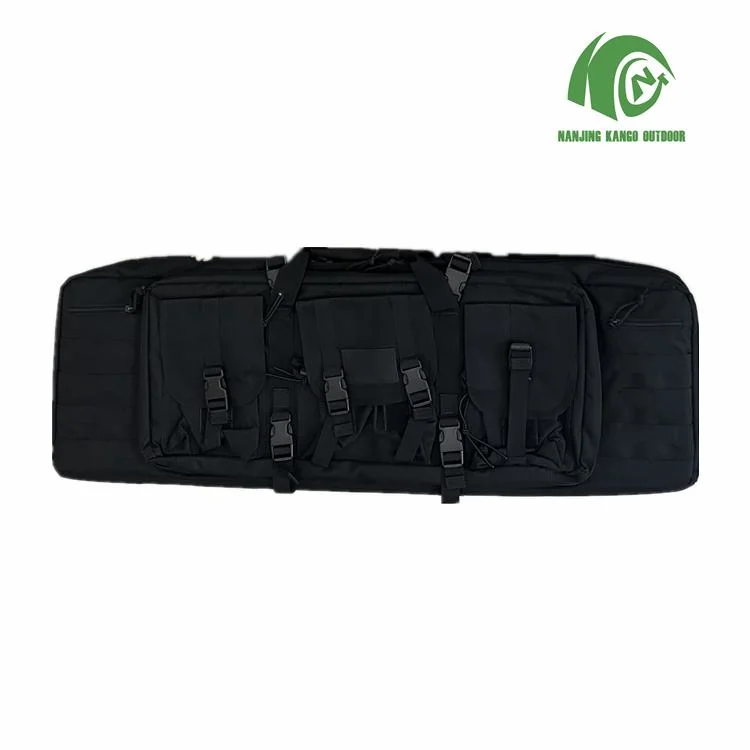 Kango Oxford resistente al agua el doble de casos de la pistola militar Bolsa con sistema Molle para la caza y tiro