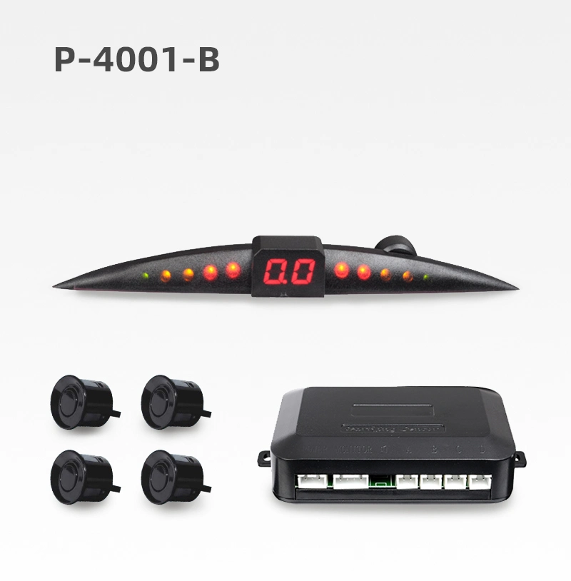 Car Parking LED Reversing Radar with 4sensors Car Parking Sensor