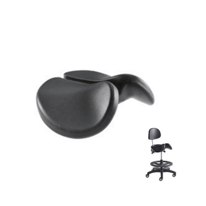 Dental Saddle Stool Chair Seat Medical Wheels Chair Parts