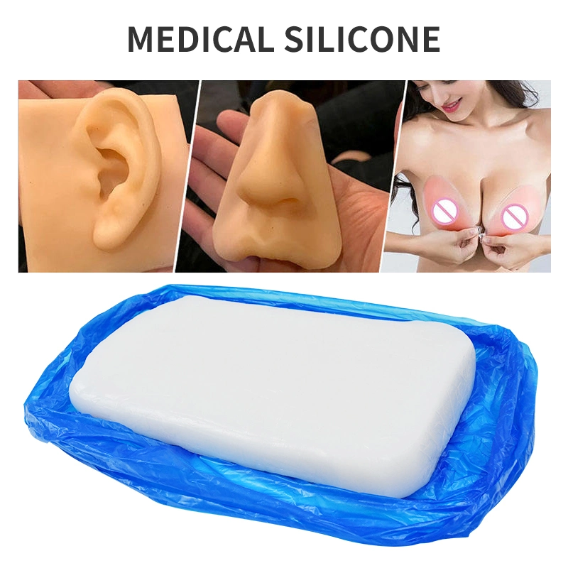 Assistência Médica de Silicone Grau de matérias-primas da borracha de silicone para a vulva Artificial