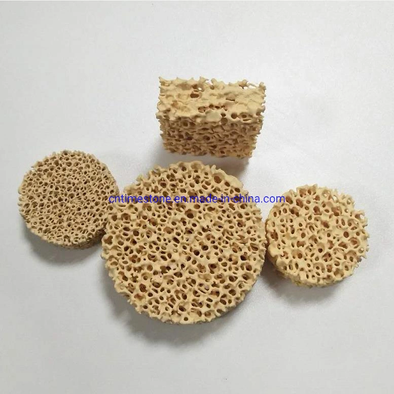 Zirconia/Zro2/Zirconium Oxide Ceramic Foam Filter 1700 C for Carbon Steel, Steel Alloy and Stainless Steel Casting and Foundry