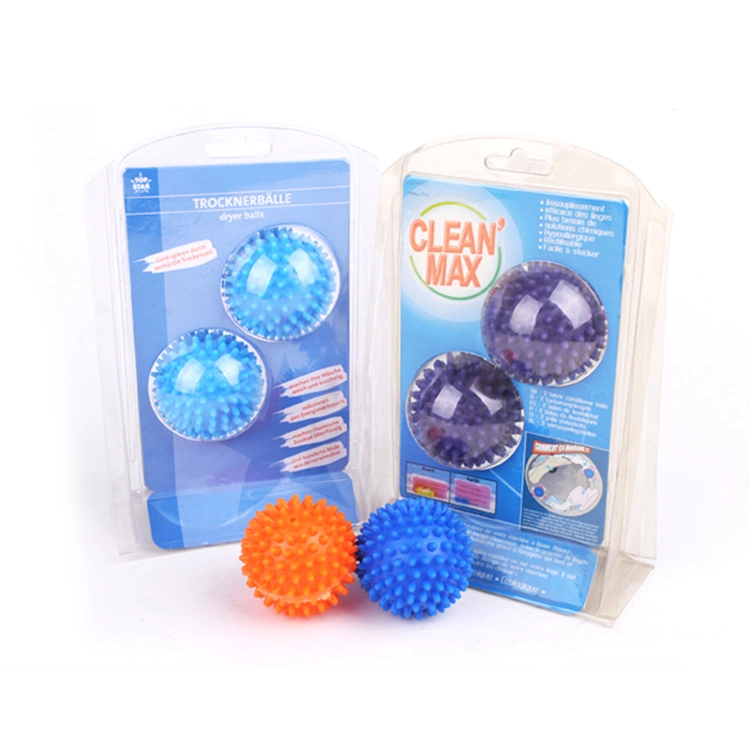 Reusable Anti-Entanglement Plastic Laundry Dryer Balls Eco Friendly PVC Washing Dryer Ball