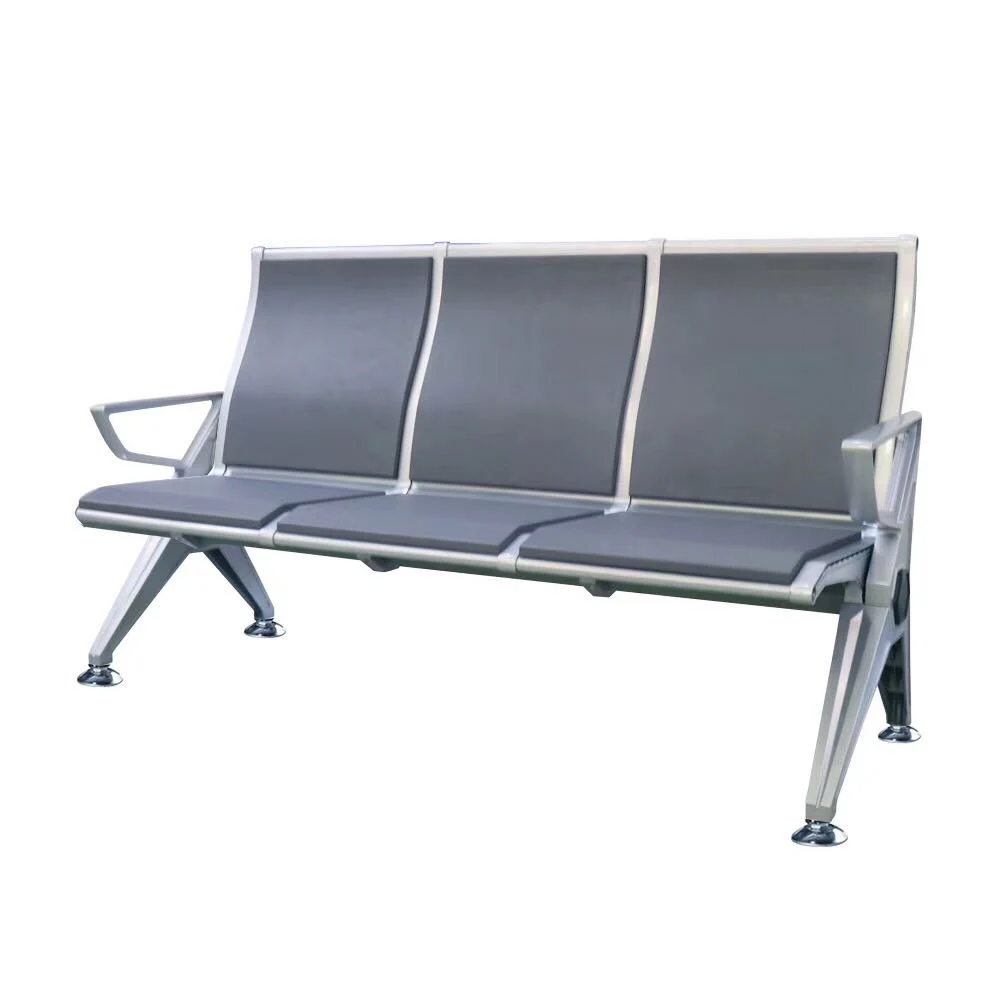 Outdoor Furniture Reception Waiting Bench Seating Gang Visitor Link Office Chair