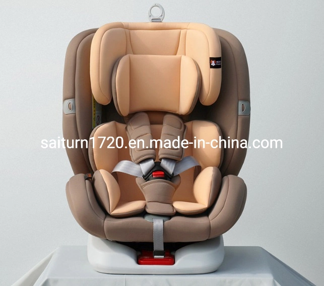 Girar 360 grados de bebé/niño ajustable asiento de coche de seguridad productos para bebés con Isofix y traba para niños de 0 a 12 años con certificado44/04 Ecer