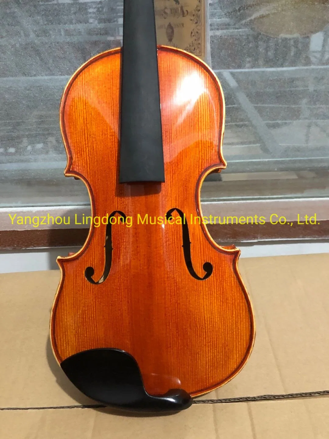 Handmade Natural Flame Violin Wholesale/Supplier in China