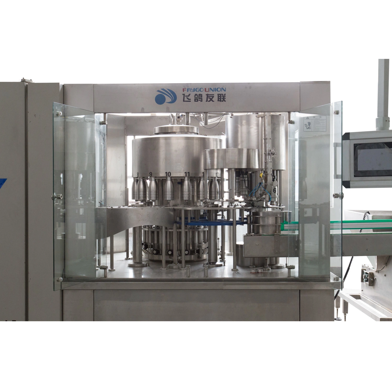 Oil Water Beverage Blowing Filling and Capping Machine in Aluminum Bottle