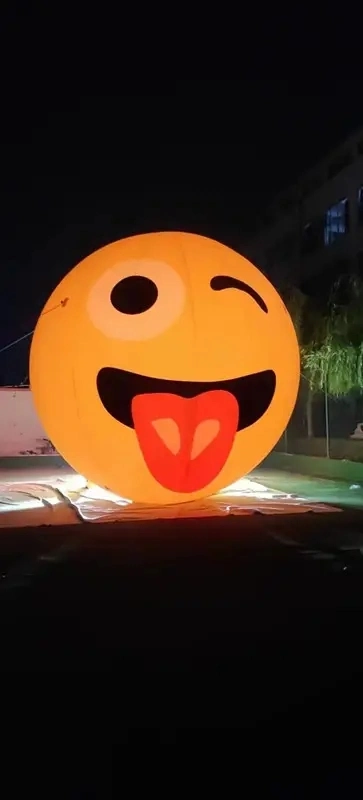 Boyi Inflatable Smile Balloon Laugh Face Inflatable Giant Balloon By0432