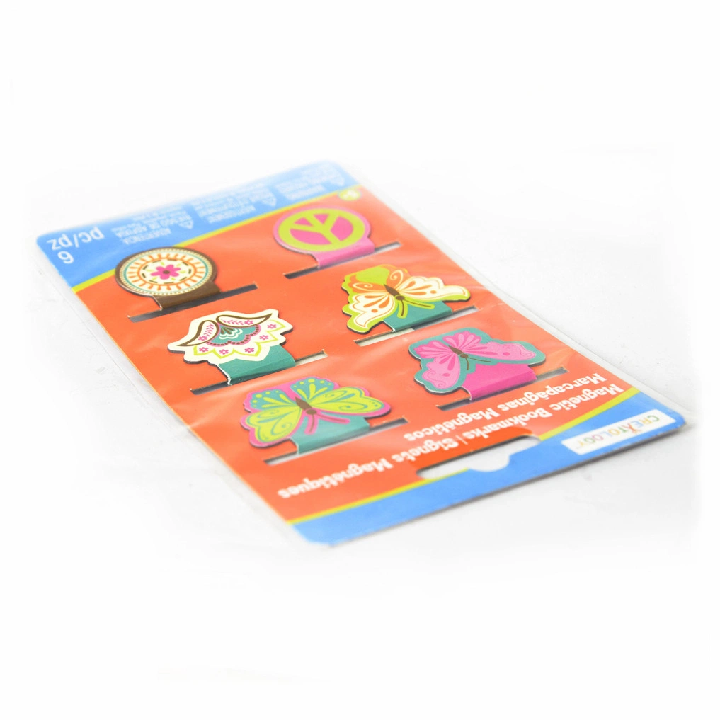 Printed Magnetic Mini Marks Cartoon Characters Paper Bookmark Manufacturers of Paper Magnetic Bookmarks