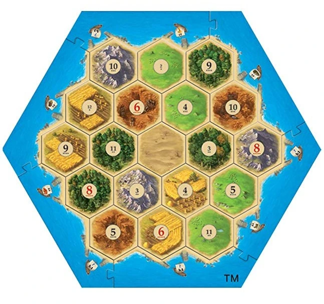 Catan el juego de mesa para niños y los niños juguetes, regalos para los niños, juegos de mesa'