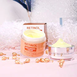 Aixin Kosmetik Private Label Retinol Feuchtigkeitscreme Gesichtscreme Hyaluronsäure Anti Aging Entfernen Falten Vitamin E Retinol Creme