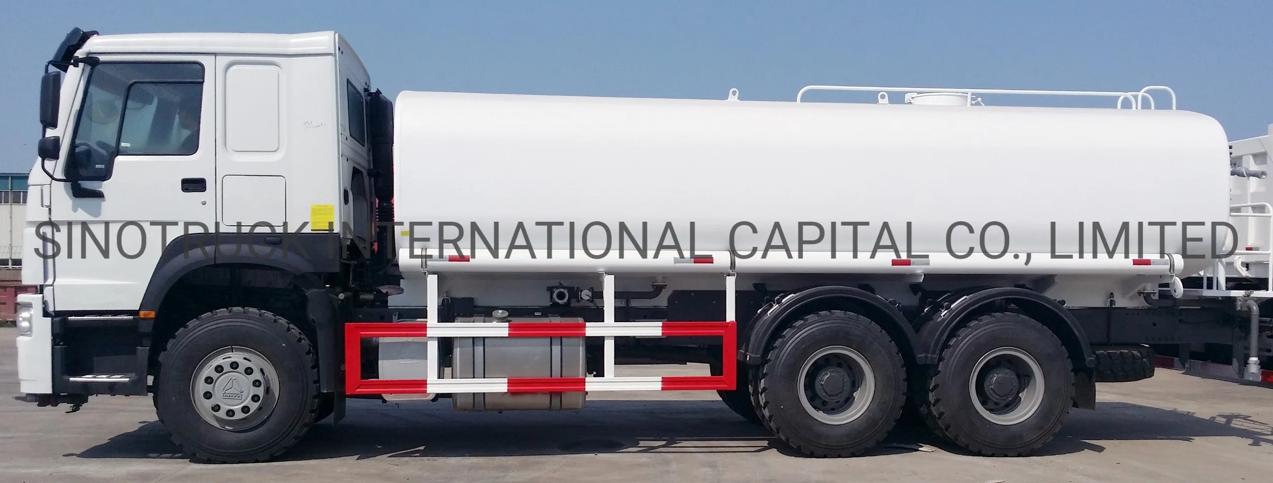 Used New China 6X4 400HP HOWO 30000 Liters Special Water Tank Tanker Truck