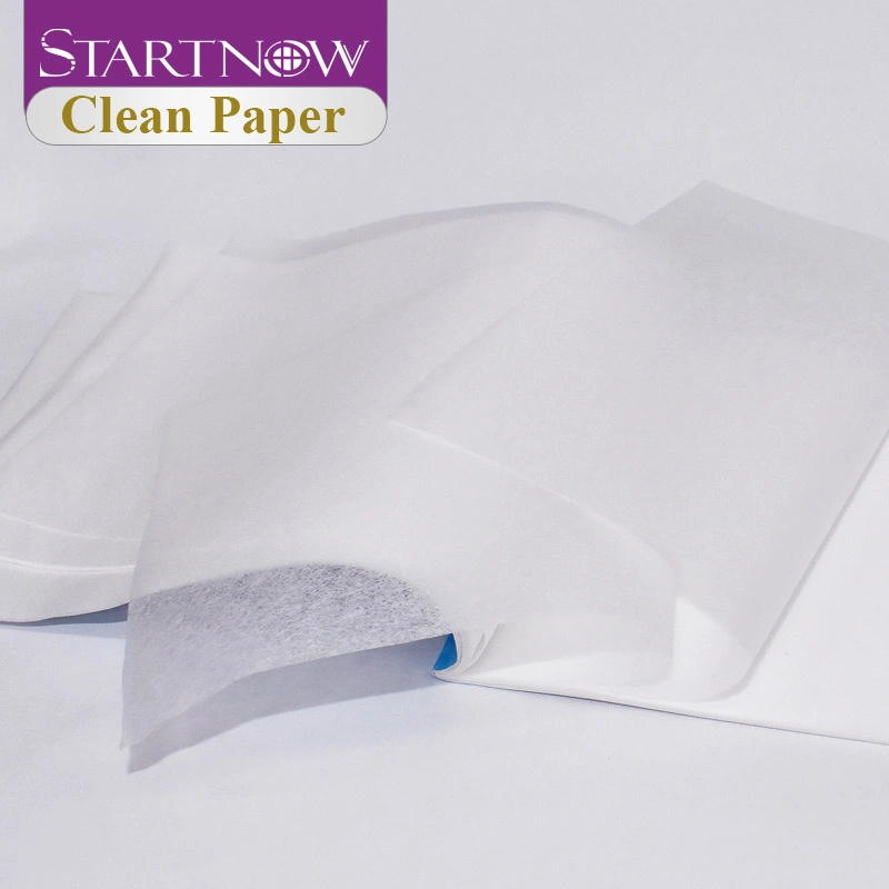 Startnow 1PC 50 hojas de tejido de la lente óptica papel limpio Folleto de la cámara microscopio láser toallitas de limpieza suave de filtro de cristal