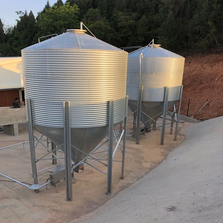 Silo for Corn Grain Poultry Feed Bins Small Silo Transport Wheat Silo