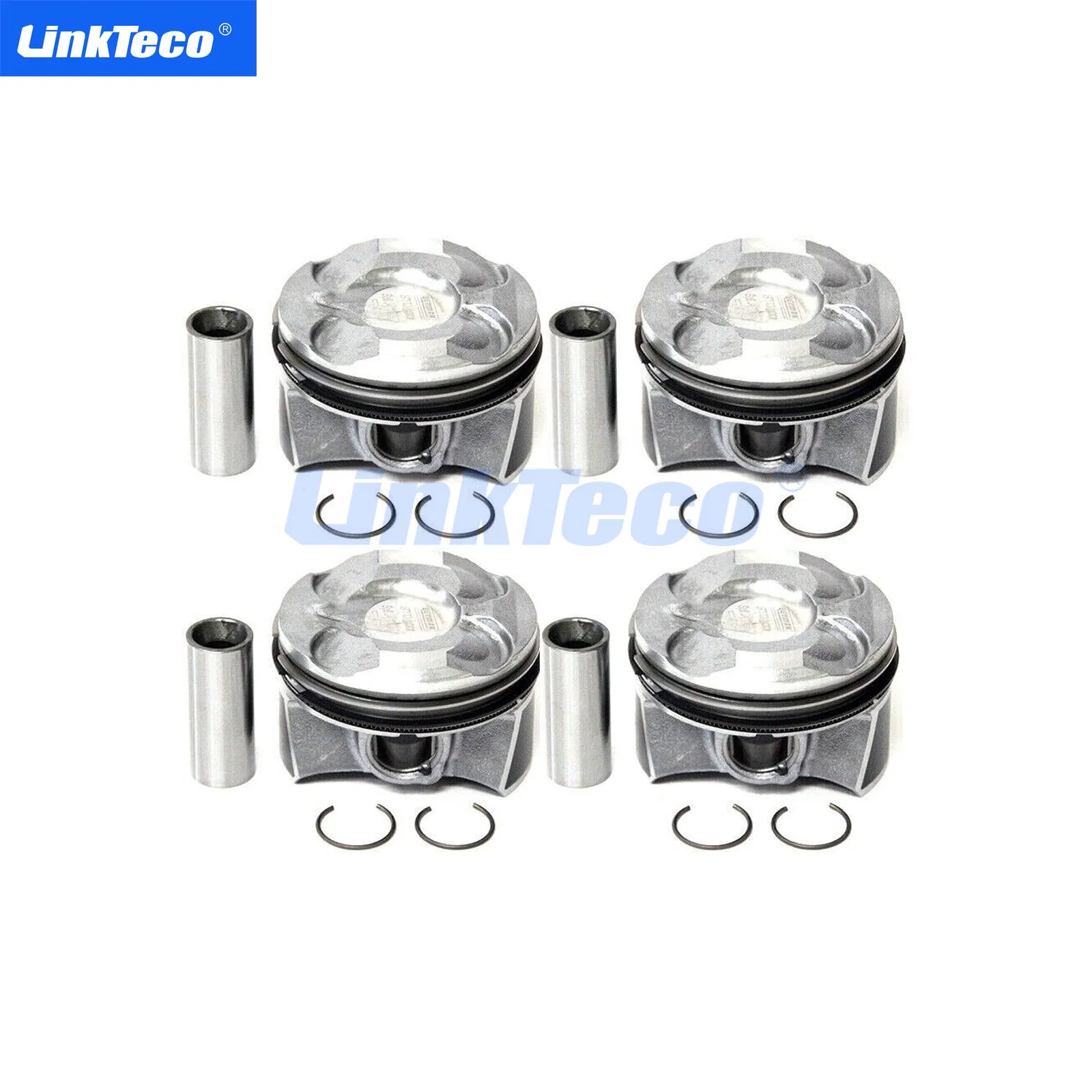 4X 77.50mm Engine Pistons Rings Set Fit for BMW 116I 120I Mini 1.6t 11257601181