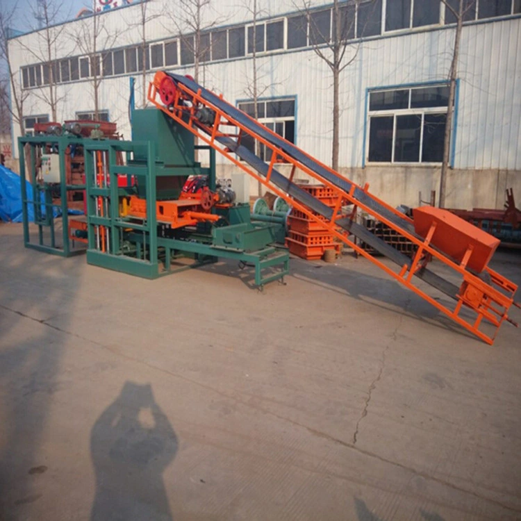 Semi-Automatic Hydraulic Concrete Block Making Machine (QT4-20)