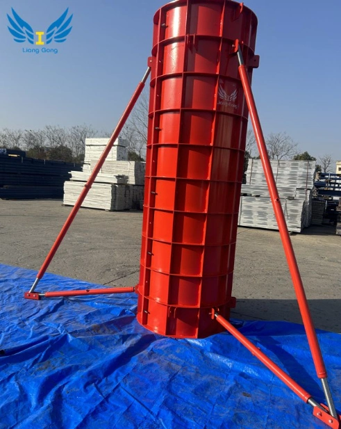 Circular Column Formwork Steel Formwork Concrete Column Mold for Concrete Pouring with Various Specifications