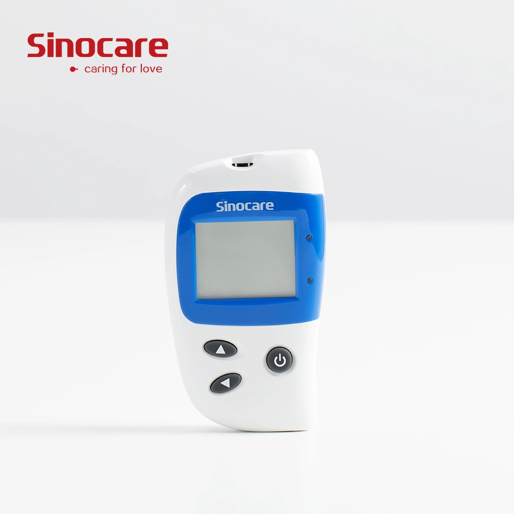 Sinocare CE dispositivo de monitorización de glucosa ISO Homecare Gluco Medidor para Diabetes