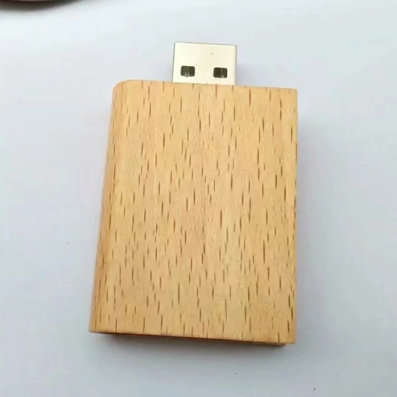 Book Shape Wood USB Memory Drive (USB-WD323)