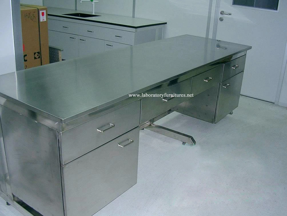 Stainless Steel Lab Furniture Stainless Steel Working Bench in Clean Room (JH-SS003)