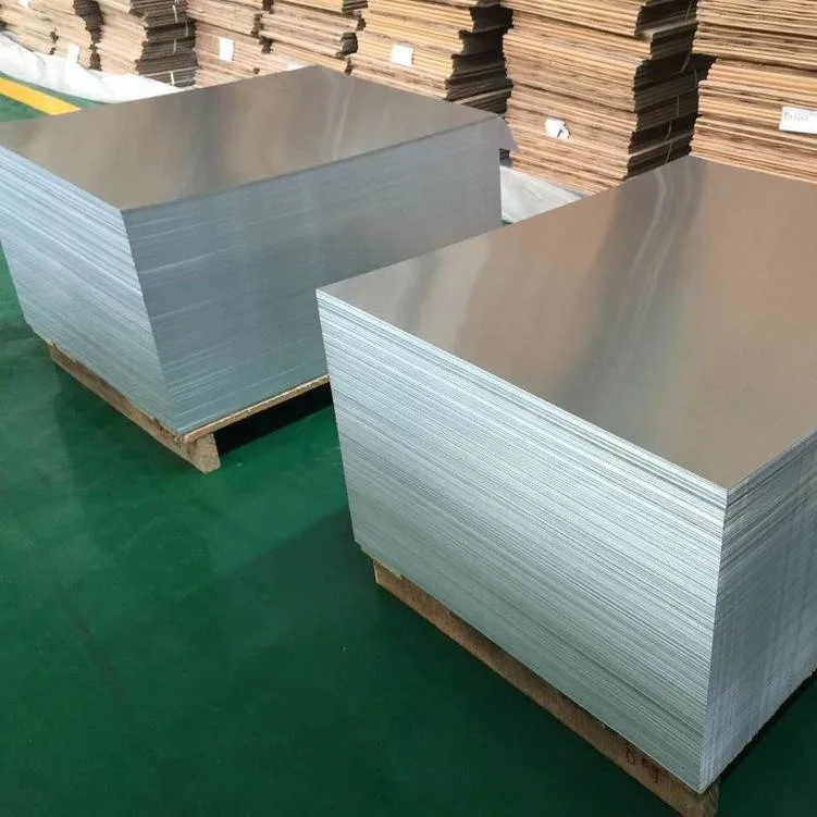 PVC Film Protected Plate 6061-T651 5052 5083 5754 7075 Aluminum Sheet