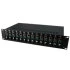 14 Steckplätze Media Converter Chassis Rack-Montierbares Dual-Netzteil