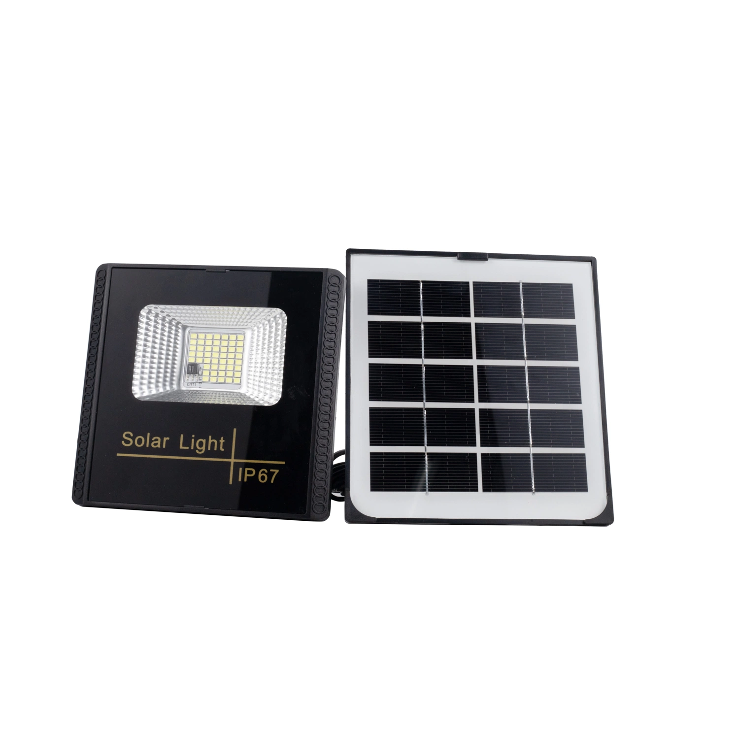 Outdoor/Indoor SMD/COB 25W LED Solar Floodlight with Optical Sensor&Remote Control