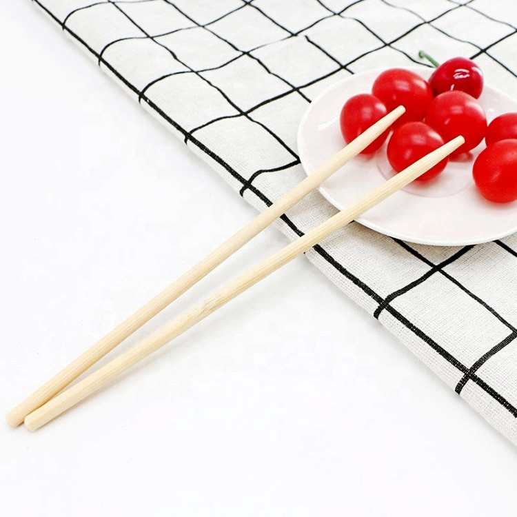 Factory Wholesale/Supplier Custom Bulk Round Bamboo Chopsticks 20cm Disposable Chopsticks