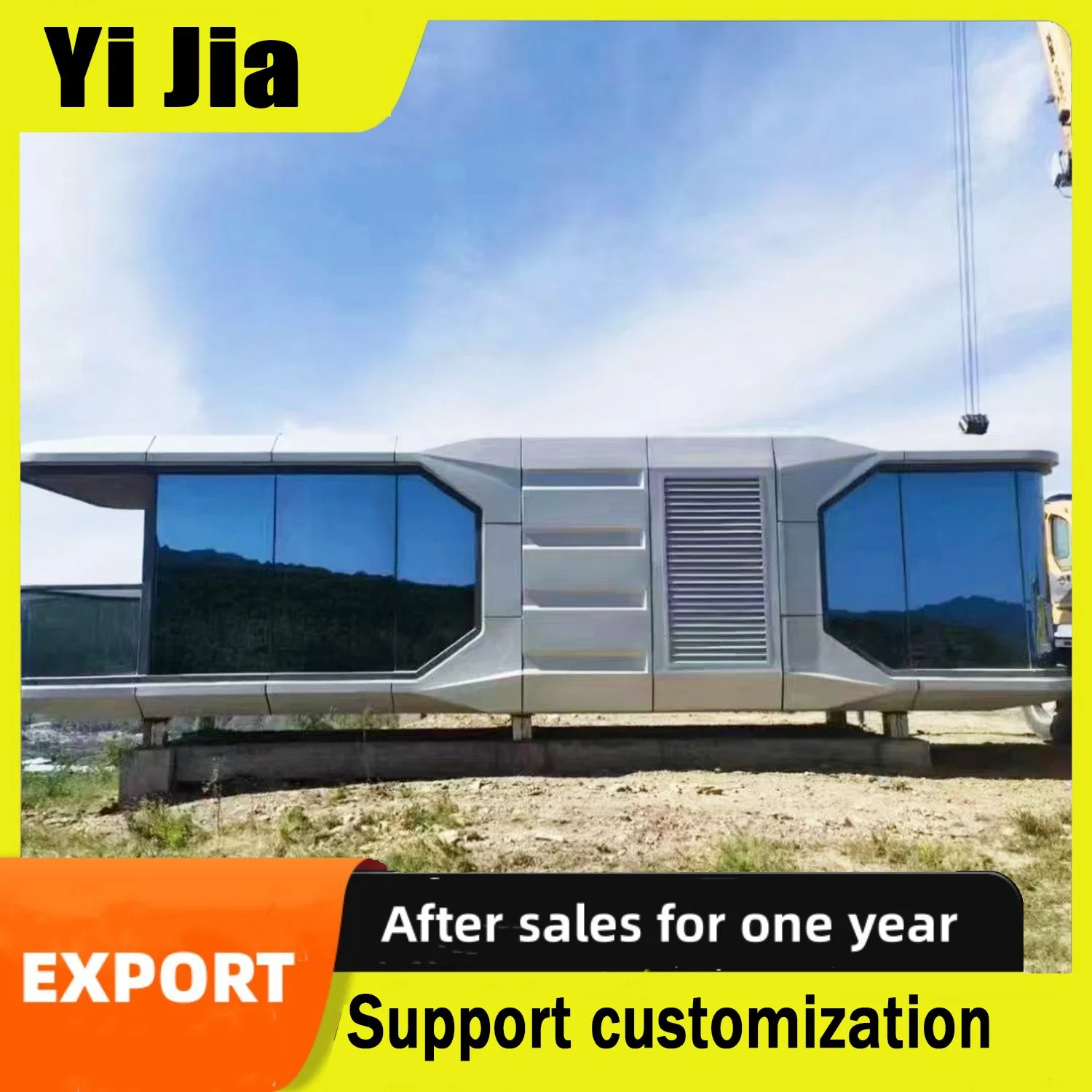 China's Export Customized Movable Housing Can Be Applied to Construction Sites, Hotels, etc