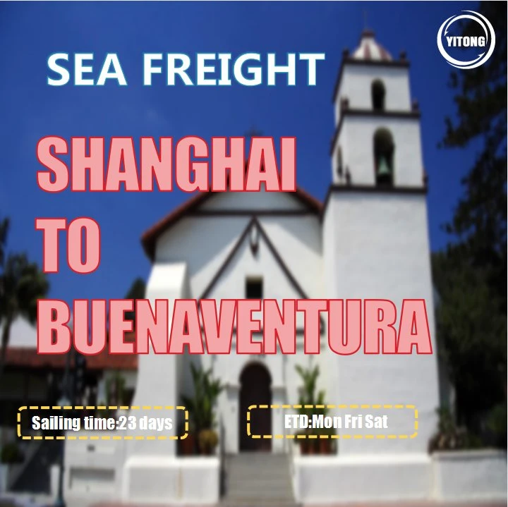 Tarifas de carga de Mar desde Shanghai a Buenaventura Colombia
