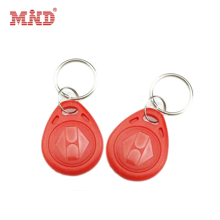 NFC Frequency 13.56 MHz Key Fob Copy Tag NFC Key Fob Red