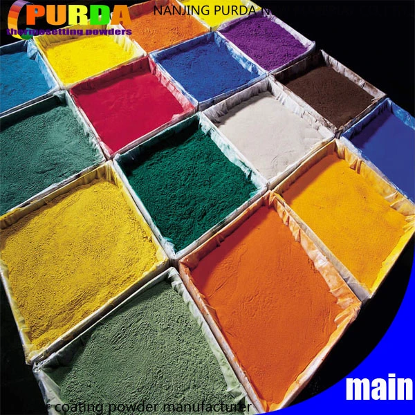 Ral Colors Electrostatic Spray Epoxy Polyester Indoor Powder Coating