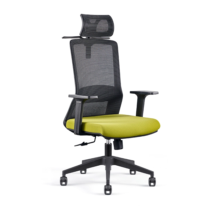 Malla ergonómico con respaldo alto Silla de oficina silla ejecutiva Manager