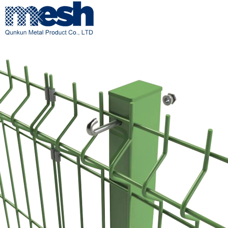 PVC Coated Welded Wire Mesh Fence Panel