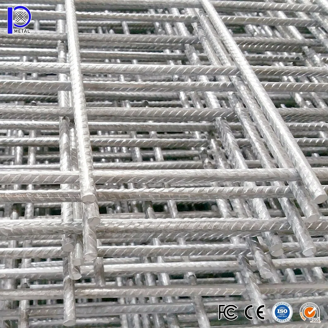 Pengxian Mallas de acero de la malla de alambre de fabricación China de 3000 x 2400mm cable de refuerzo de hormigón utilizado para las obras de construcción