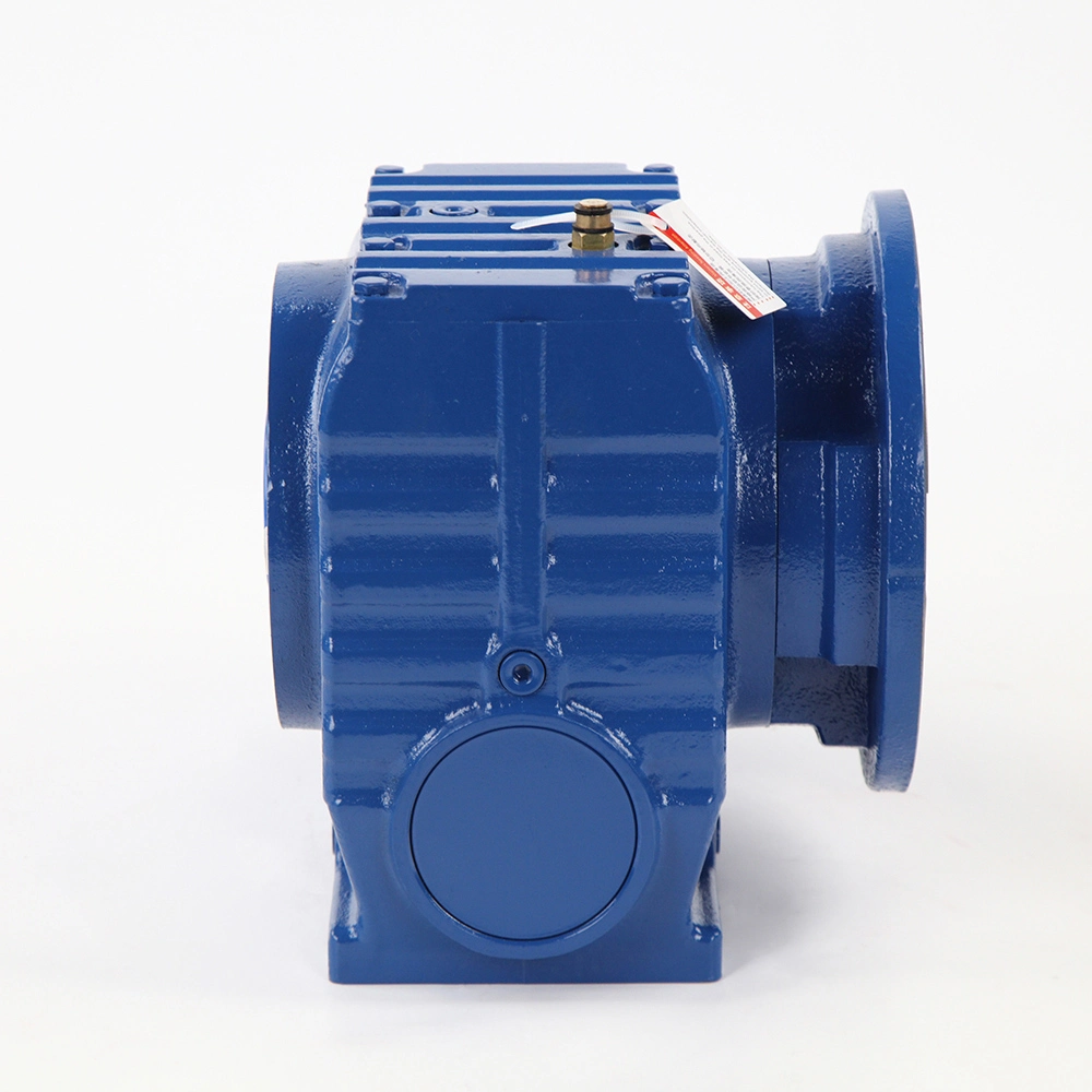 Helical Worm Gearbox Coupled with Servo Motor Flange Output Torque 1970nm