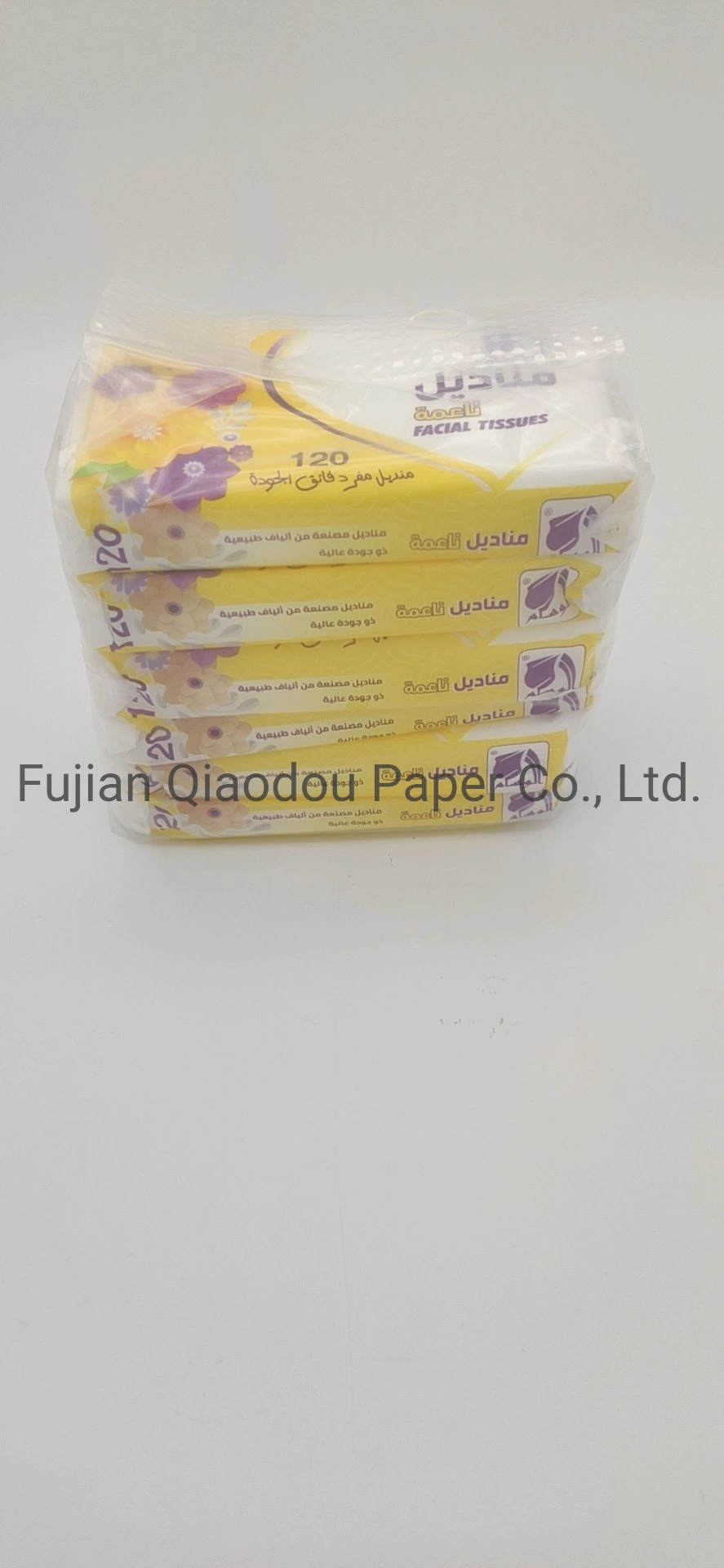 Qiaodou Virgin Wood Pulp High quality/High cost performance Big Discount Cheap Price Facial Paper Tissue