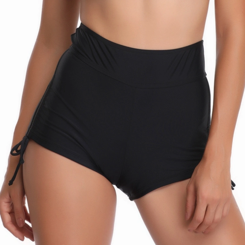 4 nuevos diseños clásicos Vacaciones de Verano trajes de baño, traje de baño, trajes de baño, Bikini, Tankini Ruched negro de fondo natación cortos escritos Panty Playa la Ropa interior