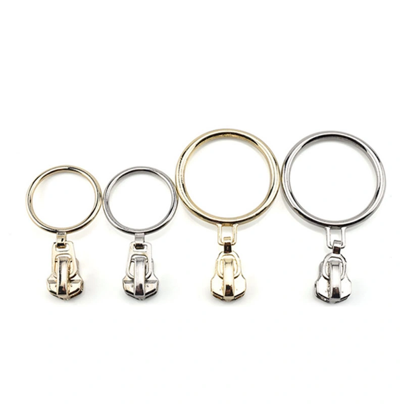 Wholesale/Supplier Custom Easy to Install Plating Metal Zipper Sliders Aluminum Alloy Zipper Zip Sliders