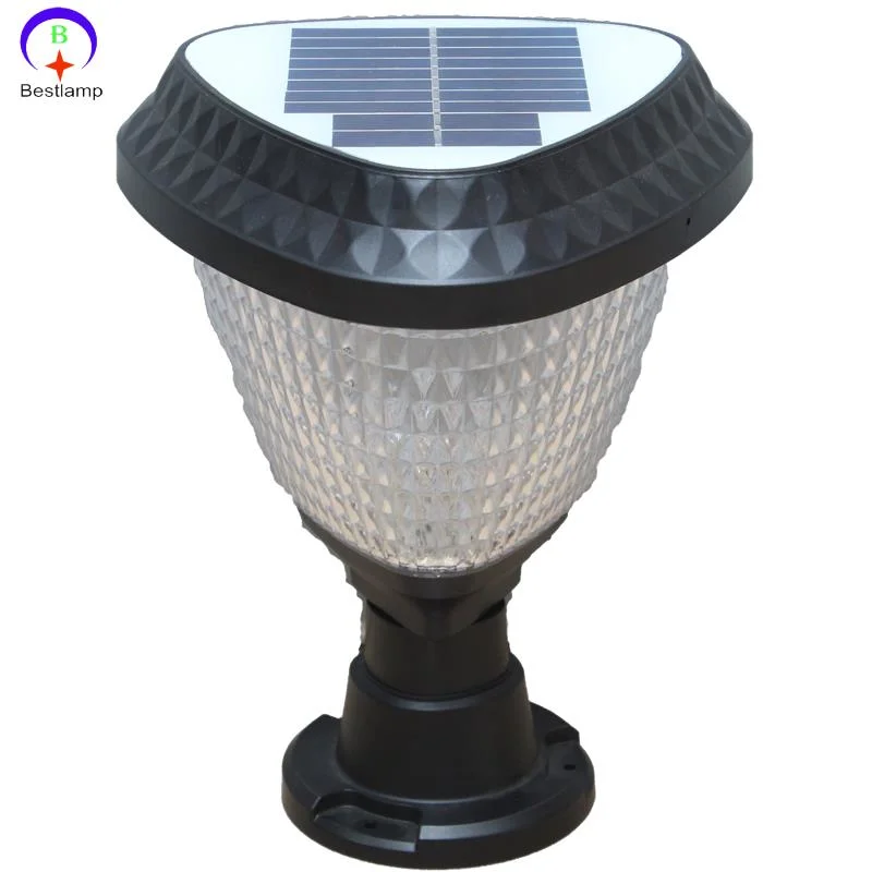 LED Outdoor IP66 Jardín Bollard LED Lawn Luz Solar LED Iluminación