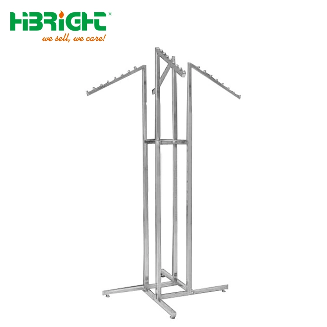 Z Base High Classic Retail Clothes Display Stands