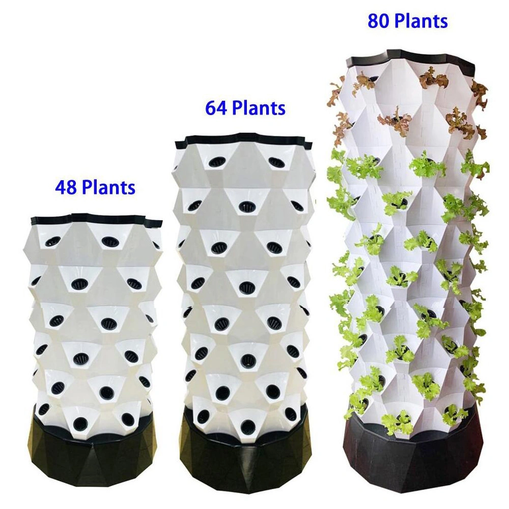 Home Hydroponic Grow Tower Indoor Vegetable Plant Equipment Small Hydroponic Grow Kit