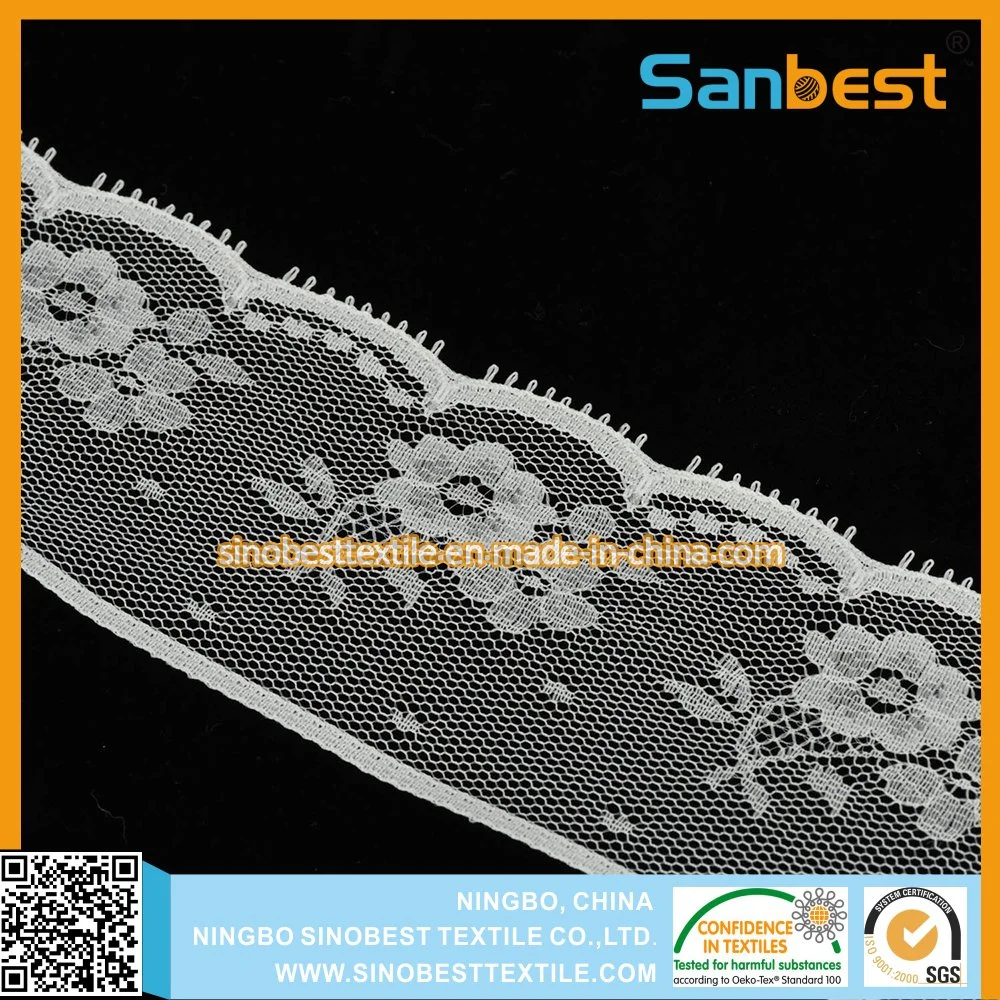 New Fashionable Polyester Lace for Garment