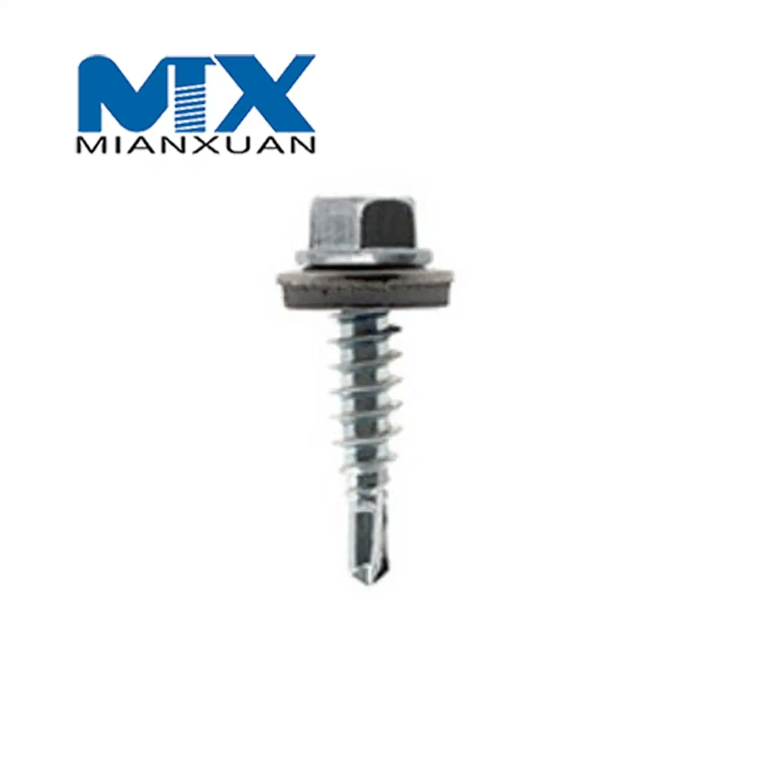 Bi-Metal Self Tapping Screws Hex HD (SS304+CS) Hardened Ss410 EPDM Washer