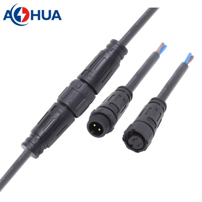 Extension Cord Cable Wire Male Female Waterproof LED Connector 2 Pin