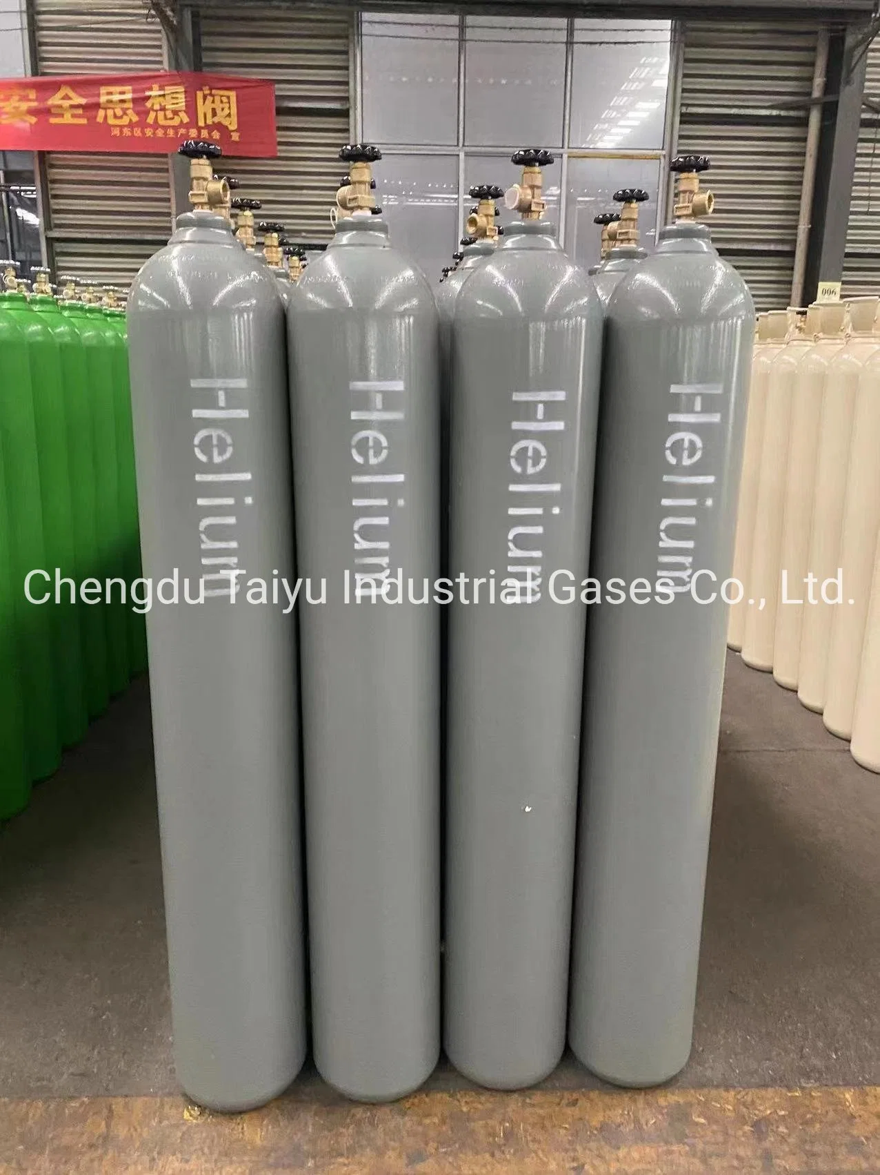 Great Quality High Purity UHP Industrial Gas Helium He Gas 99.999%/99.9999% 6m3/7m3/10m3 China Factory Best Prices