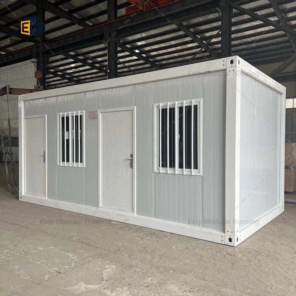 Armazenamento modular Banheiro Residencial Garagem Hotel Madeira Cafeterias Escritório Jardim Kit pré-fabricado Casa de contêiner de vidro da China