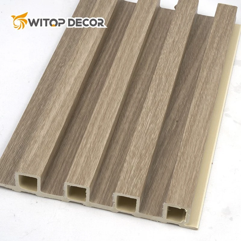 Hot Sale Wood Grain Waterproof Fire Proof Fire Test Report High quality/High cost performance  Indoor Decorative Insoul Strip WPC PVC Wall Board